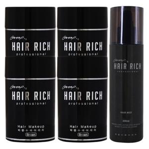 헤어리치 흑채 20g 4개+헤어미스트