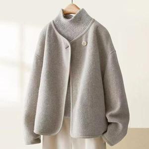 [몽벨리즈]플래킷사선모직자켓 mde2302463