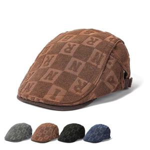 현팅캡 남자 베레모 모자 헌팅캡 아빠모자 중년 빵모자 외출 아버지모자 HWD40BFB