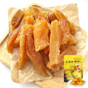 찐 고구마를 말린 해남 고구마말랭이 60g×10봉