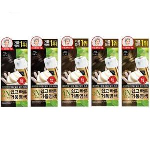 [OF38O80P]가정용 거품염색약 새치염색약 쉬운거품염색