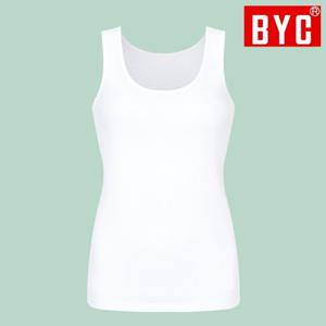 BYC 모시메리 하모니 여런닝 여름 화이트 ECS5024