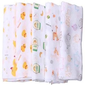 [베베원]아기손수건 무형광 순면 엠보손수건 20장 set