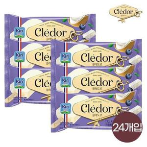 갤러리아_빙그레 끌레도르 바 크림치즈블루베리 24개