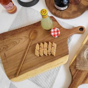 시그니처 손잡이 나무도마 대 플레이팅도마 우드 원목 예쁜 주방 인테리어 조리도구