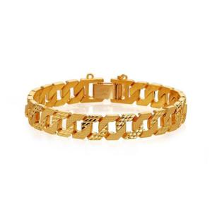 갤러리아_남자 순금 팔찌 팔각콤비 면 체인 24K 112.5g 18K장식