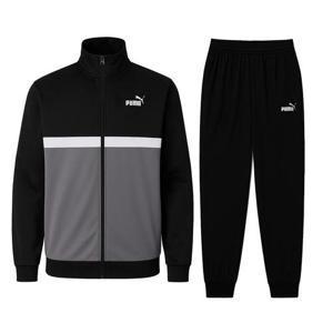 푸마 컬러블록 트랙수트 남자 트레이닝복세트 츄리닝 러닝복 블랙 684850-01