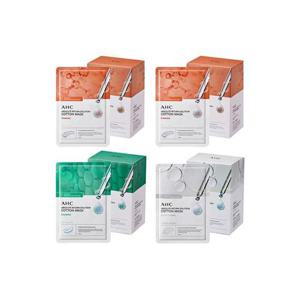 [AHC][홈쇼핑 동일] AHC 순면 마스크 팩 100매 세트 퍼밍 50+카밍 25+브라이트닝 25