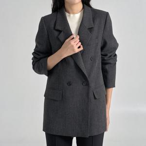 [로즈미] 로반 테일러드 더블 자켓