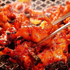 [자연맛남 닭발] 뼈없는 매콤 직화 불닭발 6팩x150g 총900g