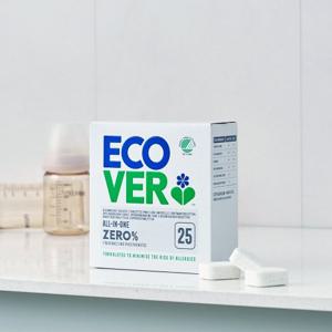 [백화점 동시판매][에코버] 제로 올인원 식기세척기세제 무향 25개입