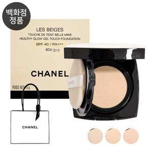 [백화점 정품] NEW 샤넬 레 베쥬 헬시 글로우 젤 터치 쿠션 파운데이션 (본품) + [선물포장]