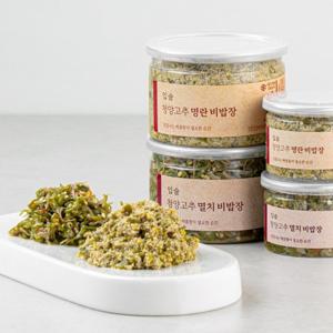 청양고추 멸치 비밥장 400g 2개 비빔장 땡초장 다진고추 반찬