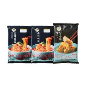 [CJ]고메 중화짬뽕 652g x2개+대가탕수육 390g x1개