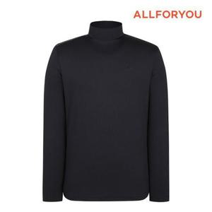 [올포유]남성 어깨 시보리 패치 하이넥 베이스레이어 티셔츠 AMTHM8287-199