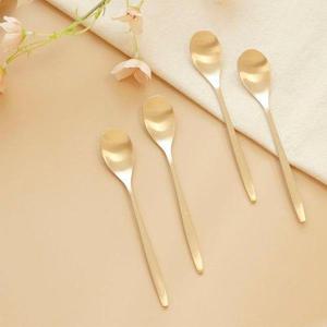 갤러리아_놋향 방짜유기 4인 티스푼 커트러리 세트