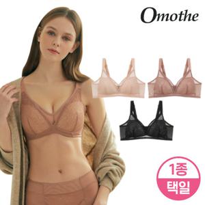 [♥99특가] U라인 가슴패널 보정 노와이어 브라 1종/컬러택일