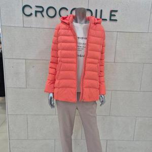 [크로커다일레이디]후드 스포티 덕다운 패딩점퍼P_BP