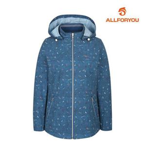 [올포유][올포유] 여성 프린트 후드 점퍼 AWJUL7361-904