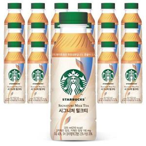 갤러리아_스타벅스 시그니처 밀크티 325mlx18개