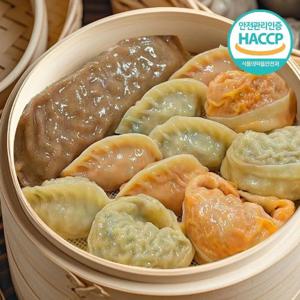 모둠만두 4팩(잎새만두+메밀전병+고기만두+김치만두)