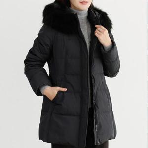 [데드라](99size)[THE BLACK] 피니쉬폭스퍼덕다운패딩 OUE6045_DC