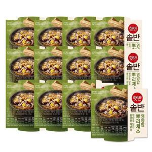 [CJ제일제당]햇반 솥반 뿌리채소영양밥 200g x12개