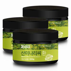 [조은약초] 산미나리씨앗환 200g x 3통구성(총 600g)