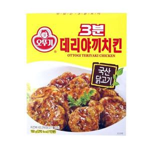 [새벽배송][우리가락]3분 데리야끼치킨 140g