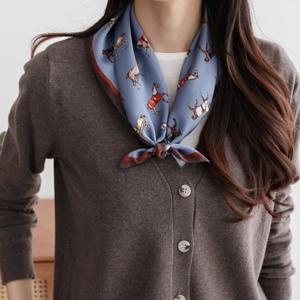 [Premium 스카프] BB＆TSC 사각스카프 (4컬러 택1)