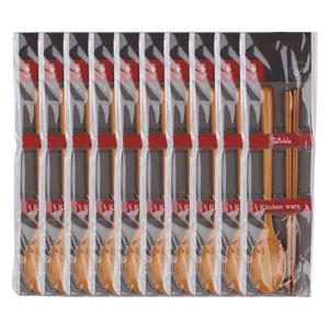 고급수저세트 옻칠 고급 수저 세트 10개 나무수저 HW98776F