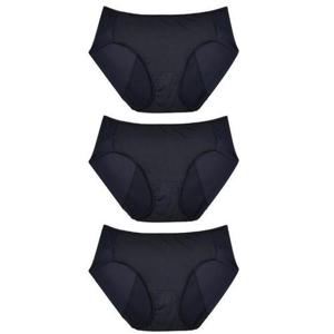 [오노마] ONM 블랙 검정색 생리팬티 3매 월경 위생팬티 뒷면 방수포