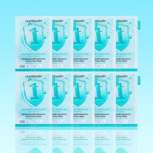 넘버즈인 1번 히알루로닉 판토텐산 클리어 수딩 거즈팩 10매