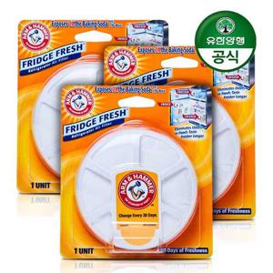 [유한양행] 암앤해머 후릿지후레쉬 냉장고탈취제 x 3개