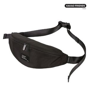 [카카오프렌즈] 트래블 라이언 힙색/슬링백 블랙 단품