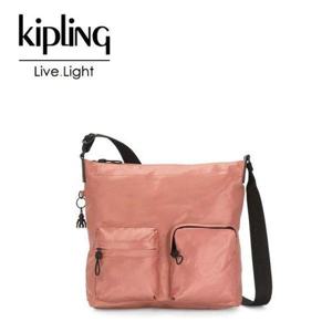 갤러리아_키플링 핑크 세련미 크로스백 판카 사틴 러스트 KKABS30 STRT