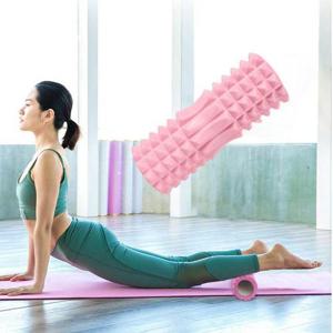 2타입 돌기 마사지 우수 탄력 핑크색상 바디 폼 롤러 (W9D52A3)