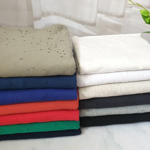 면 20수 싱글워싱 펀칭원단