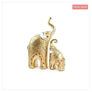 황금코끼리 2p세트/장식품/답례품/집들이/코끼리 (W9261C8)