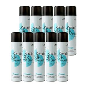 (10개)꽃을든남자 케라틴 실크프로테인 초강력 헤어스프레이 화이트블라썸향 300ml