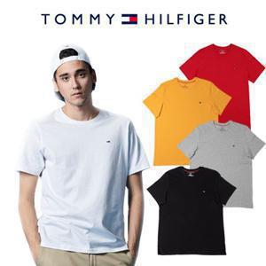 ★특가찬스★[타미힐피거] 남녀공용 반팔 기본로고 티셔츠 5color