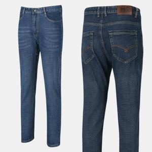 [아즈바이]남성 워싱 스판 중년 데님 청바지 MOJ234 봄 가을