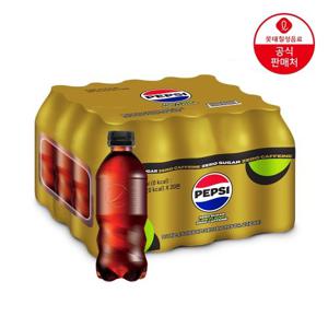 롯데칠성 펩시 제로슈거 라임향 제로카페인 무라벨 300ml x 20개