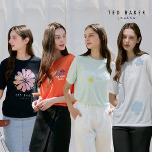 ★텐텐★[테드베이커] 린넨 반팔티셔츠 여성 4종 세트