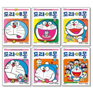 [제이북스]도라에몽 50주년 기념 스페셜판 만화 책 1-6 권 세트 (전6권)