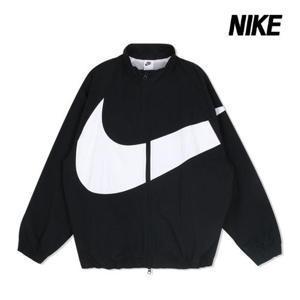나이키 바람막이 NSW 오버사이즈 우븐 자켓 여성 블랙 HV4108-010