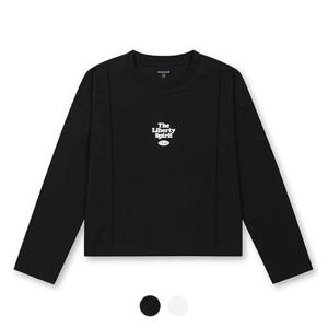 [폴햄키즈][폴햄키즈] 여아 플레이티드 저지 워딩 긴팔티_PKE3TS2010