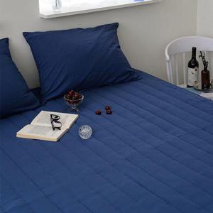 먼지없는 누빔 매트리스커버 Q 네이비 단품 침대커버 WFJXK50