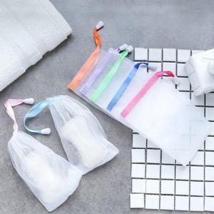 욕실소품 비누망 10P 휴대용 비누 거품망 케이스 거품 트레이