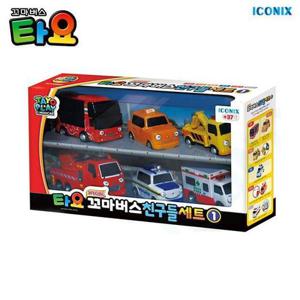 [XB2KI7L4_47]타요 스페셜 꼬마버스 친구들 세트 6종 자동차